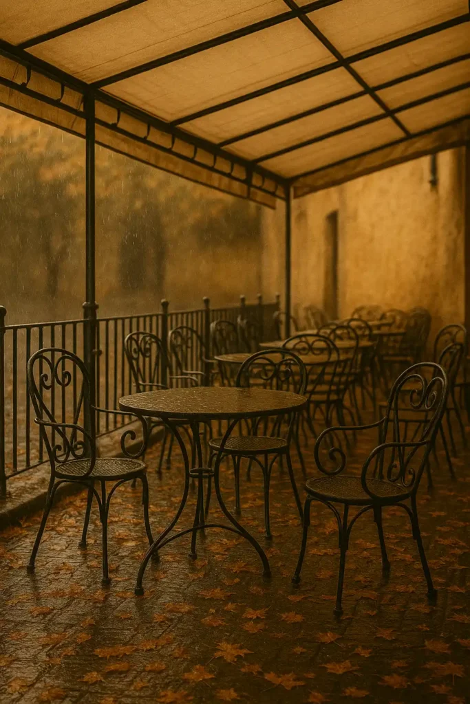 Mobiliario metálico a medida de exterior